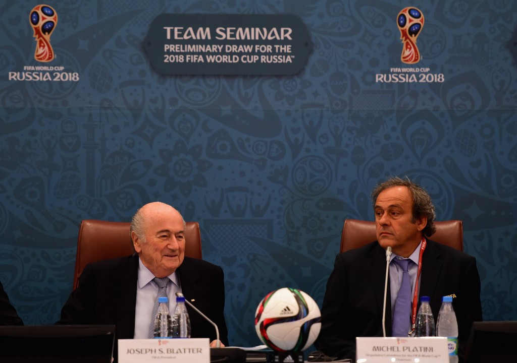 Payments involving Sepp Blatter and Michel Platini have caused a latest flashpoint in FIFA's year of woe ©Getty Images