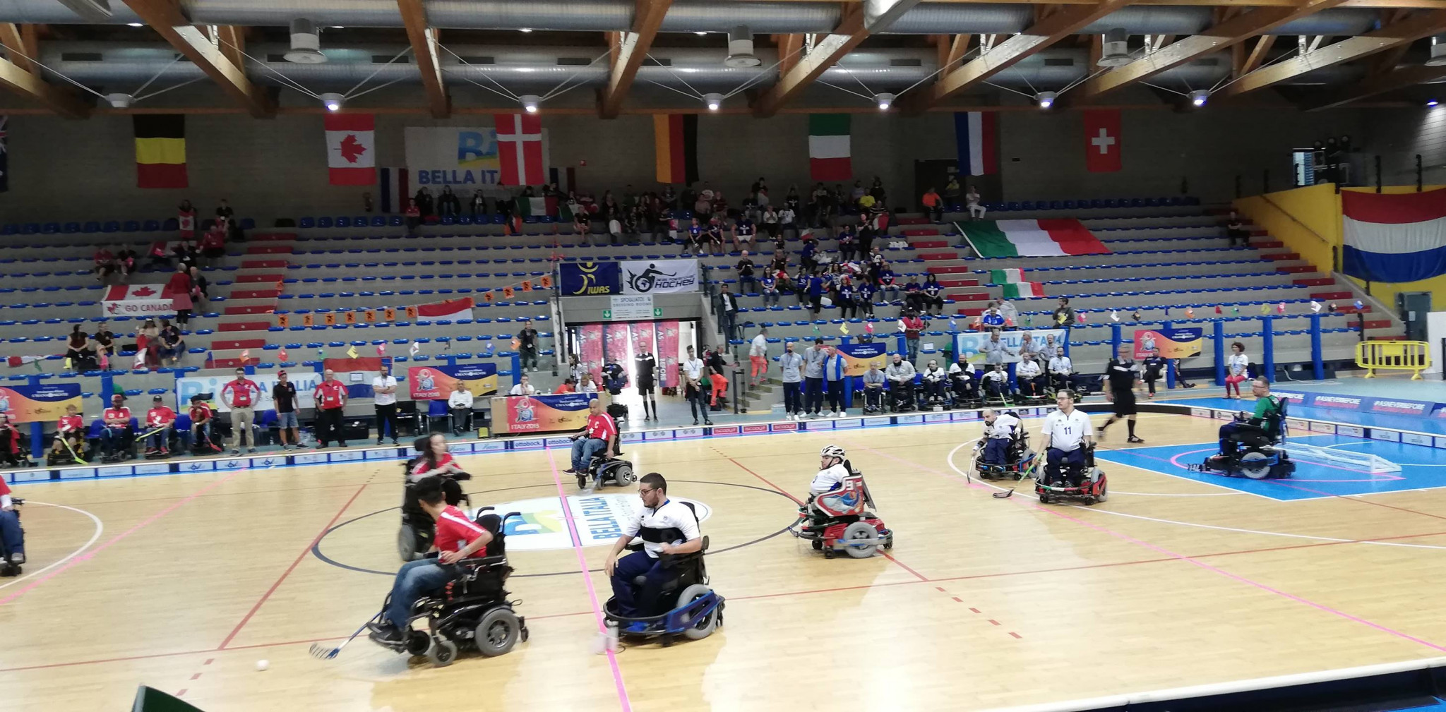 Hosts Italy claim second win at Powerchair Hockey World Championships