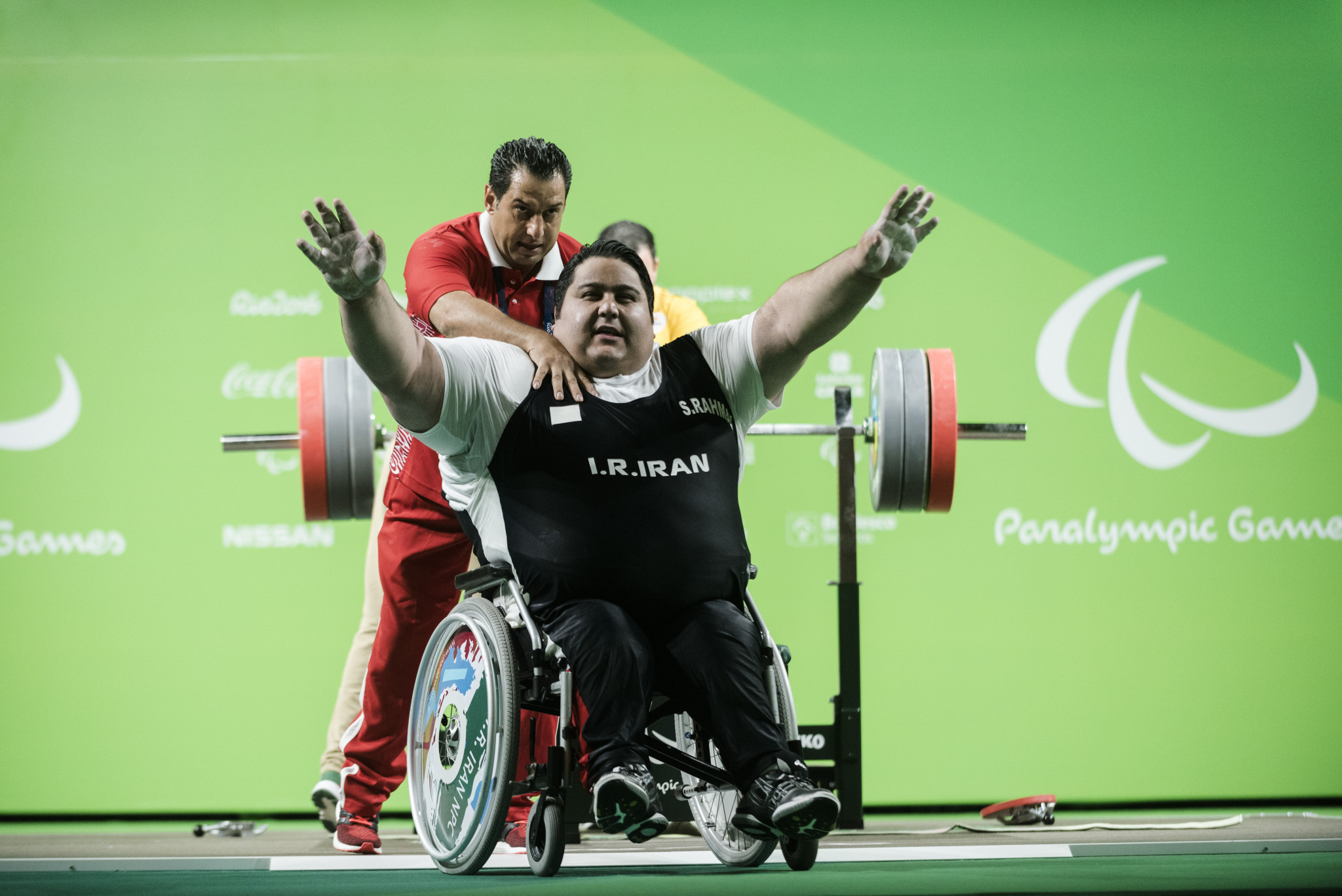 Siamand Rahman is a two-time Paralympic champion and world record holder ©Getty Images