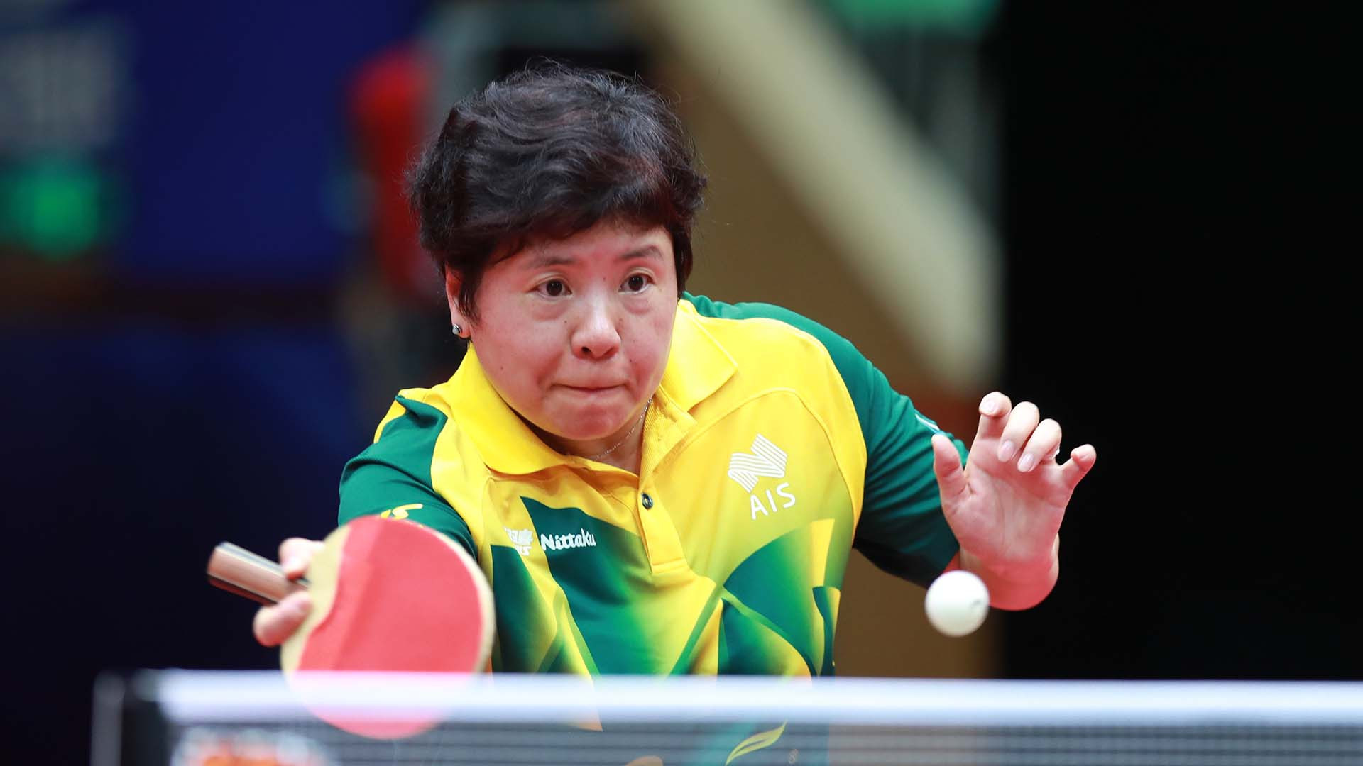 Australia's 45-year-old Jian Fang Lay reached the ITTF Women's World Cup main draw for the first time today ©ITTF