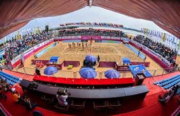 Qinzhou, in China, is standing by to get the FIVB Beach Volleyball World Tour off and running again tomorrow ©FIVB