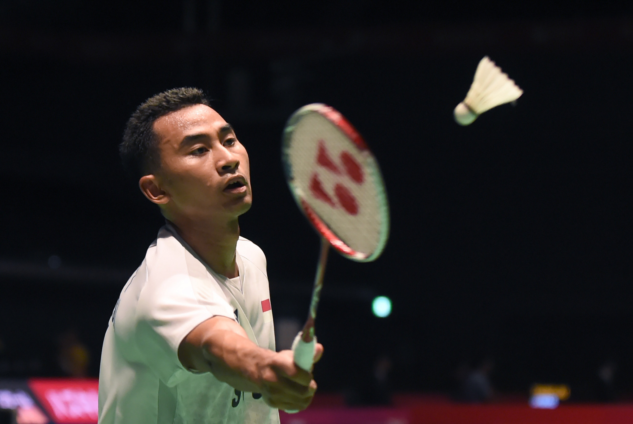 Tommy Sugiarto beat unseeded Indonesian team-mate and Asian Games champion Jonatan Christie ©Getty Images