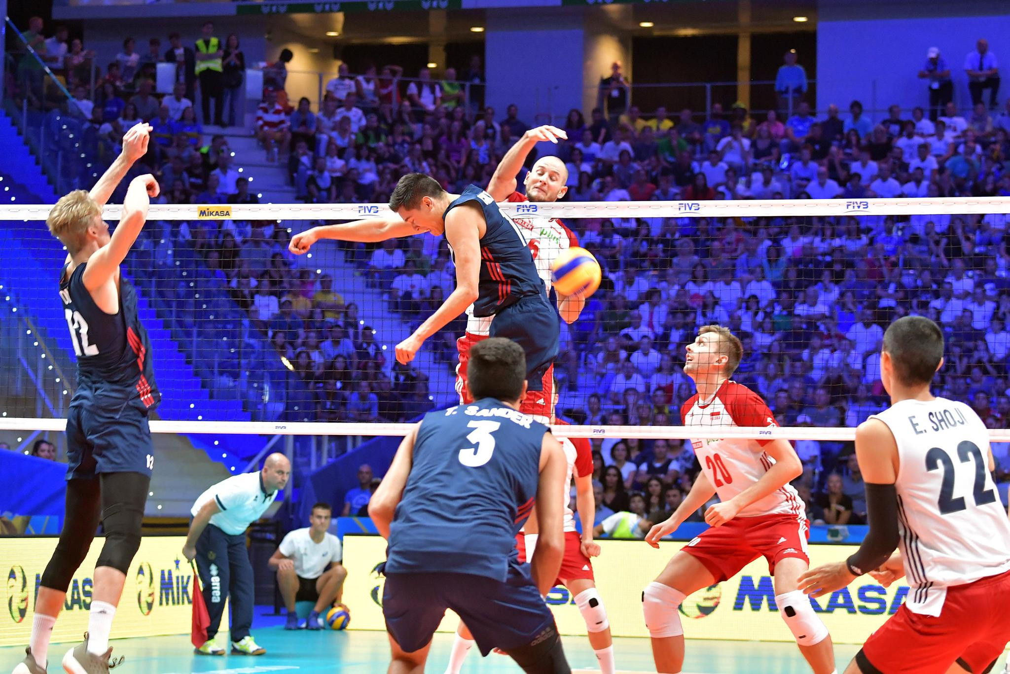 Poland beat the United States in the semi-final of the FIVB Men's Volleyball World Championships in Turin, Italy ©FIVB