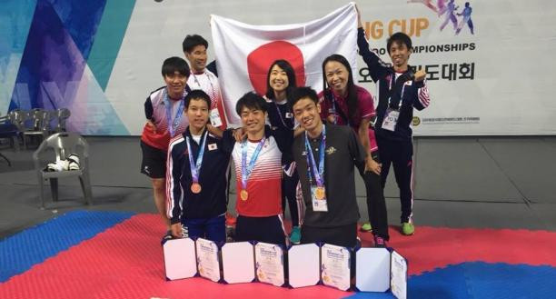 Japan's Para-taekwondo fighters were successful at the Kim Un-Yong Cup International Open Taekwondo Championships in Seoul ©All Japan Taekwondo Association 