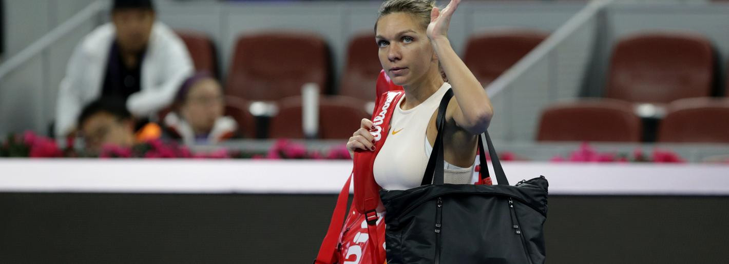 World number one Halep needs MRI scan after retiring from China Open with back injury