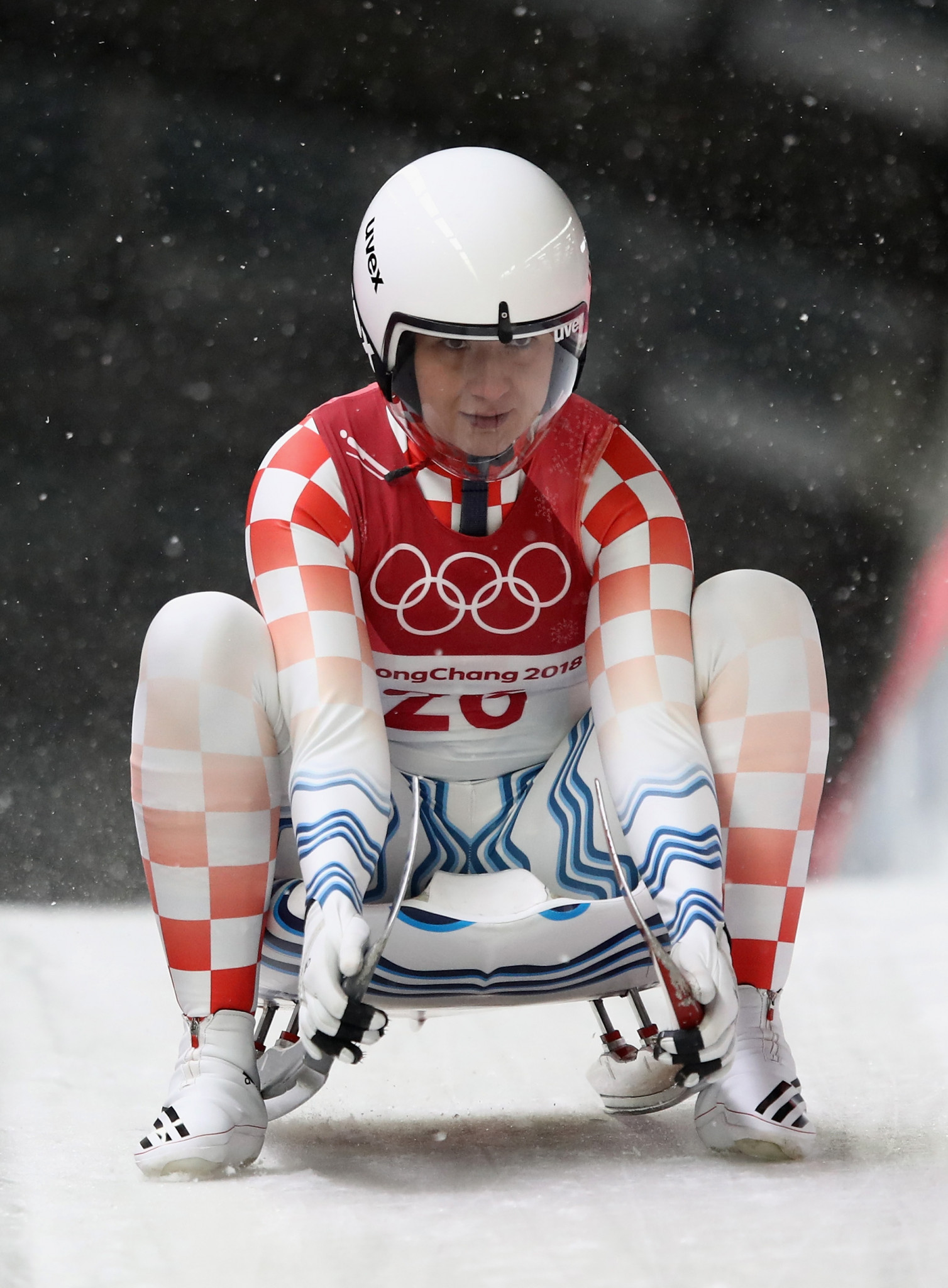 In qualifying for Pyeongchang 2018, Daria Obratov became the first athlete from Croatia to compete in Olympic luge ©Getty Images