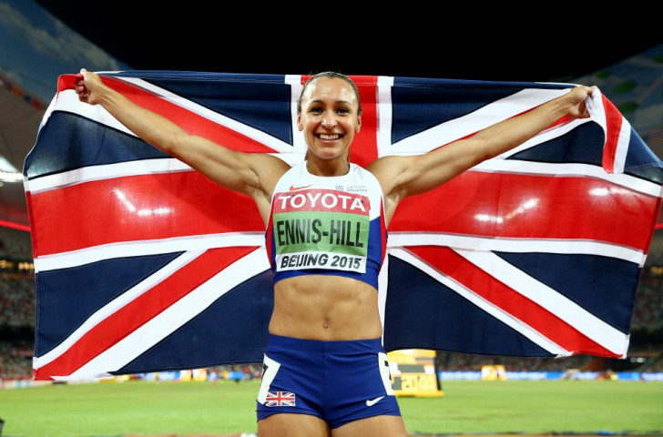 The intensity of training undergone by Jessica Ennis-Hill - pictured after regaining her world heptathlon title in Beijing this year - put Rotherham United players working at the same venue to shame, according to coach Alasdair Lane ©Getty Images