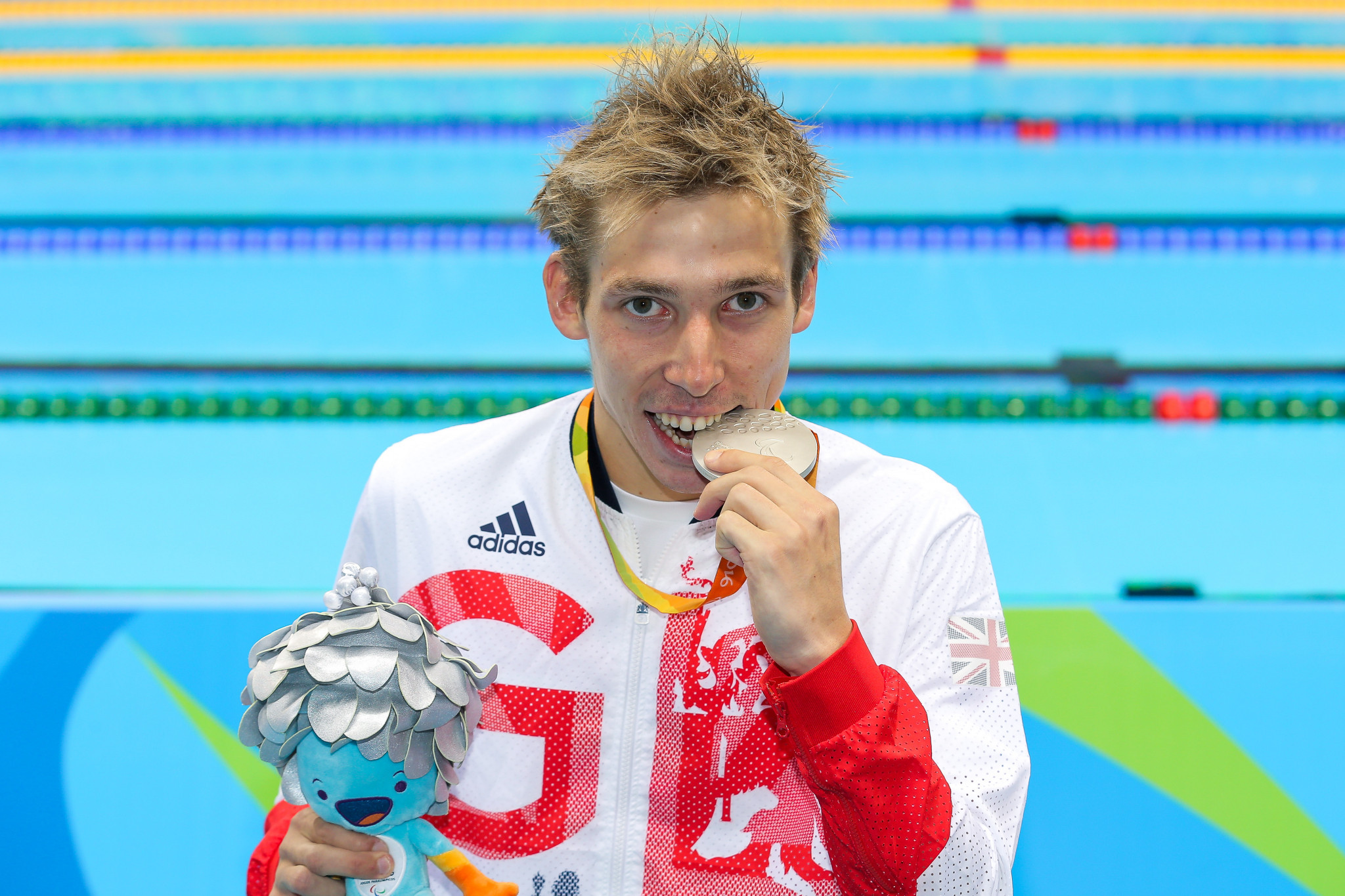 London 2012 Paralympic champion Jonathan Fox has announced his retirement from swimming because of illness and reclassification ©British Swimming 