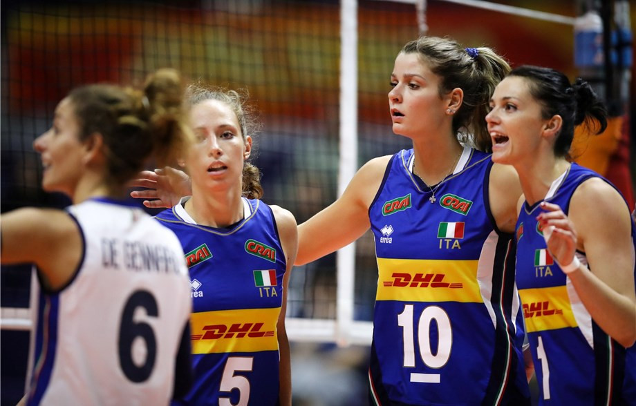 Italy, China, the United States and Russia all won today to book their place in the next round of the Women's Volleyball World Championships in Japan ©FIVB