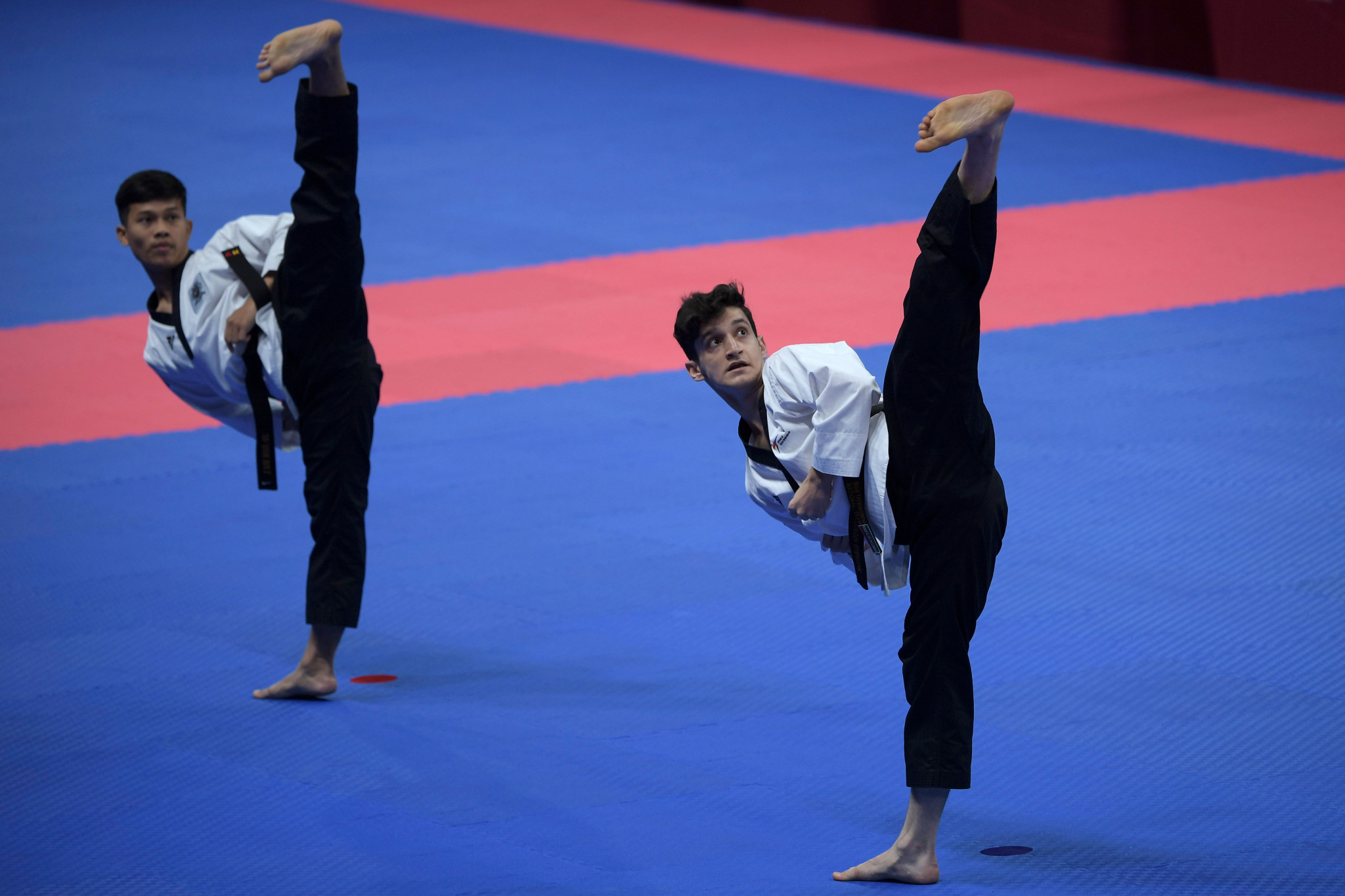 Poomsae was contested at the 2018 Asian Games in Jakarta, Indonesia ©Getty Images