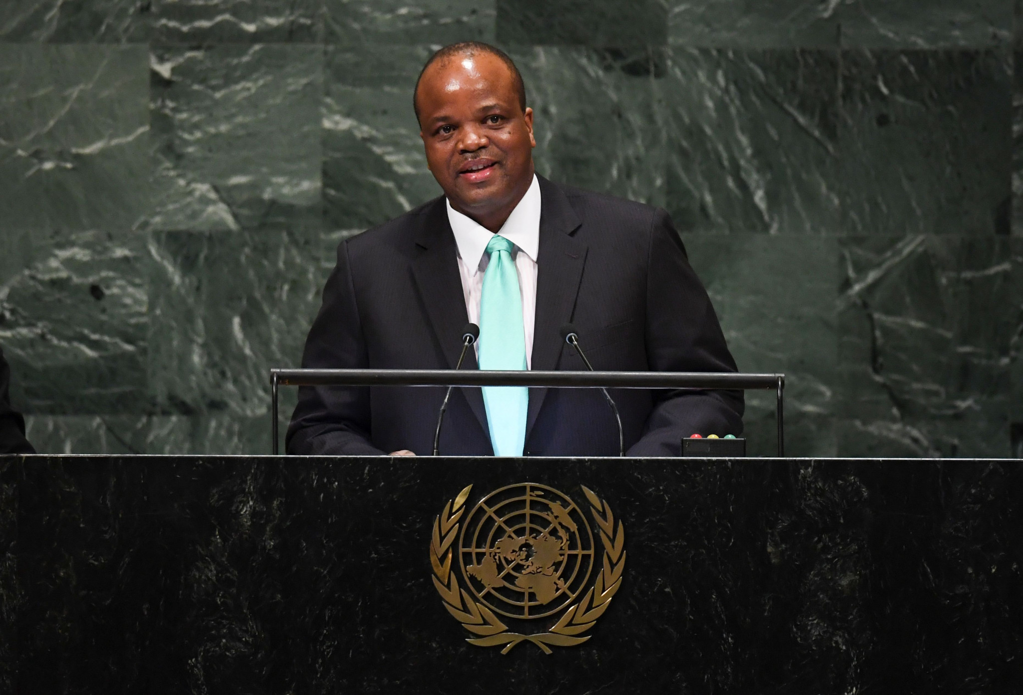 King Mswati changed the country's name in April ©Getty Images