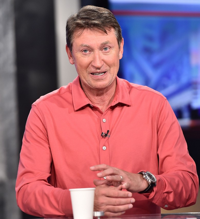 Ice hockey icon Wayne Gretzky has admitted to being "pleasantly surprised" at the standard of the sport in China ©Getty Images