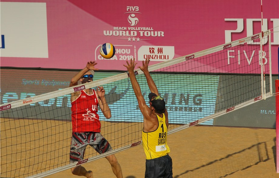 The United States beat Russia to win gold in the men's final of the FIVB Beach Vollyball World Tour Qinzhou 3-star ©FIVB