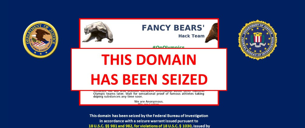 The Russian-run Fancy Bears' website, which leaked the private information from the World Anti-Doping Agency involving several top athletes, has been taken offline ©Twitter
