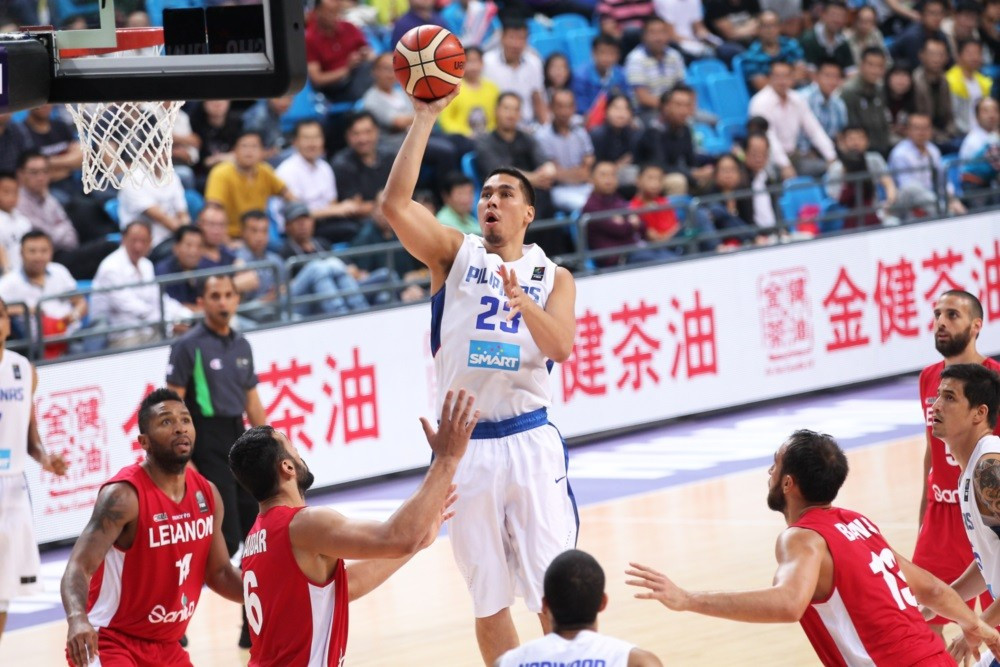 2013 runners-up the Phillippines are also through to the semi-finals after they beat Lebanon 82-70
