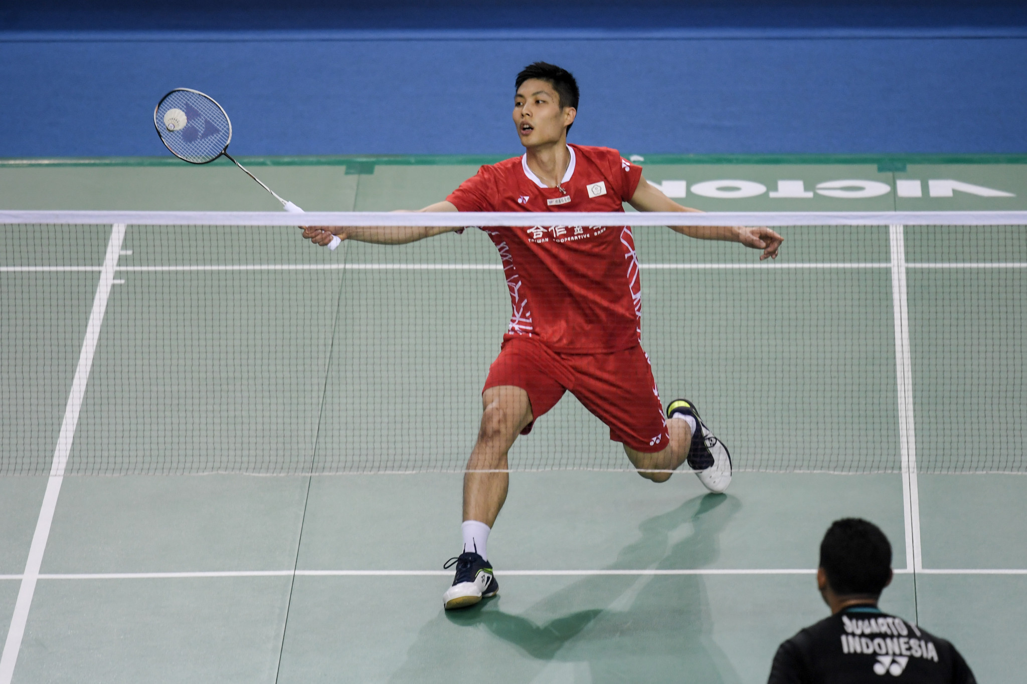 Top seed Tien Chen Chou is looking for his fourth title in 2018 at the Chinese Taipei Open ©Getty Images 