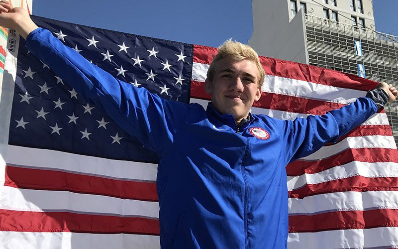 Alex Cleary will be as the US flagbearer at tomorrow's Opening Ceremony ©Buenos Aires 2018