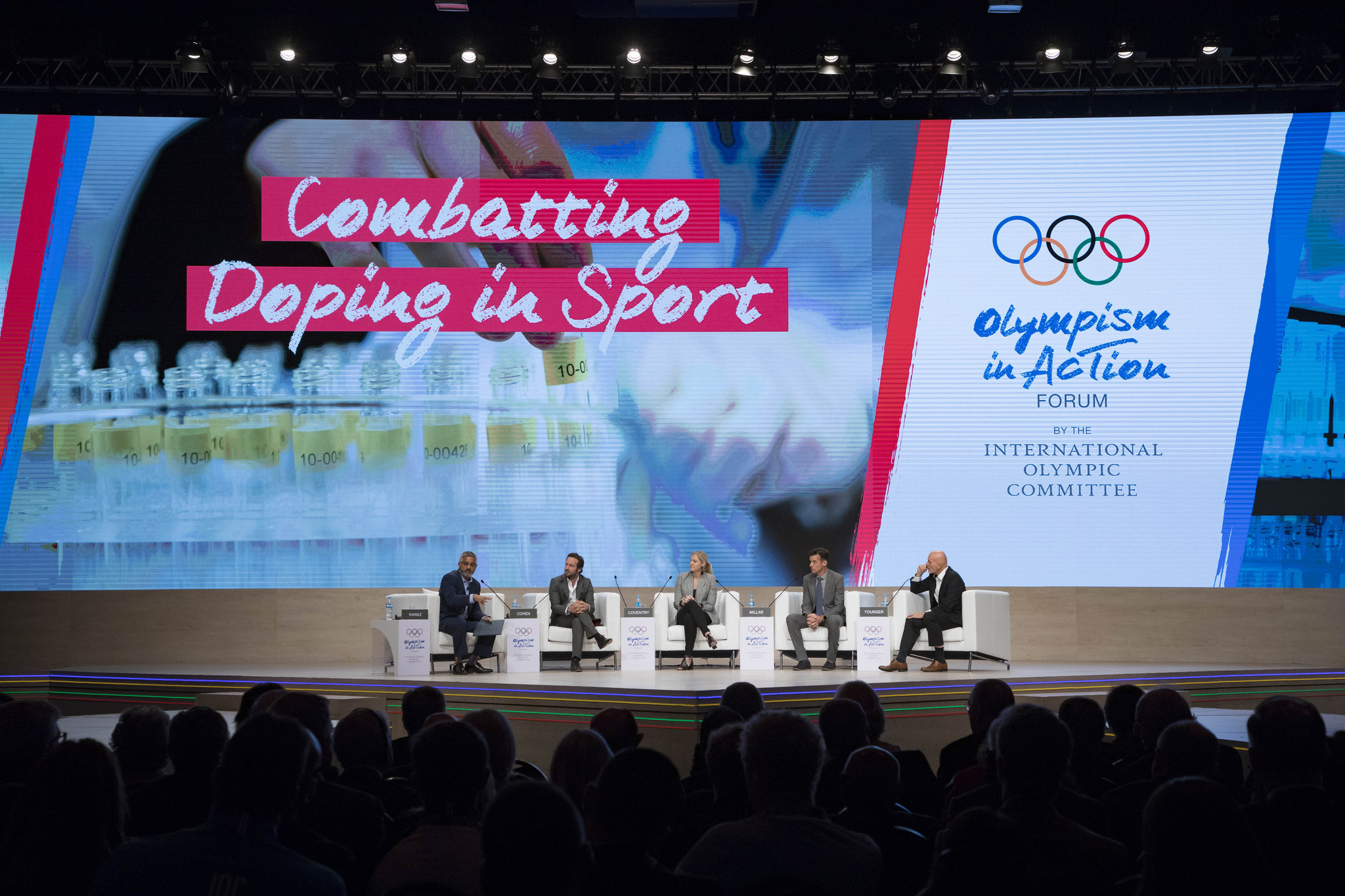 A panel discussion on doping in sport was among the highlights of the opening day ©IOC