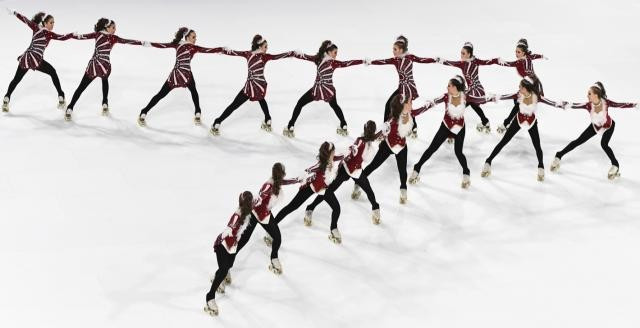Argentina dominate synchronised event at World Artistic Skating Championships