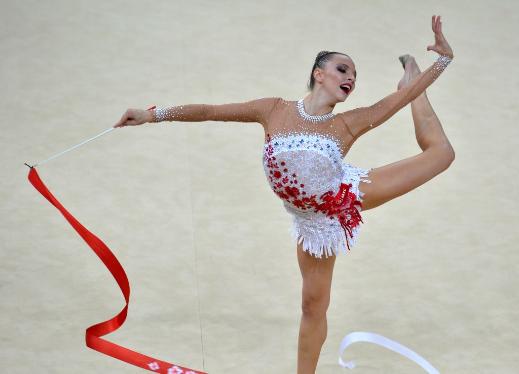 Melitina Staniouta will be looking for success in front of her home crowd at the European Championships