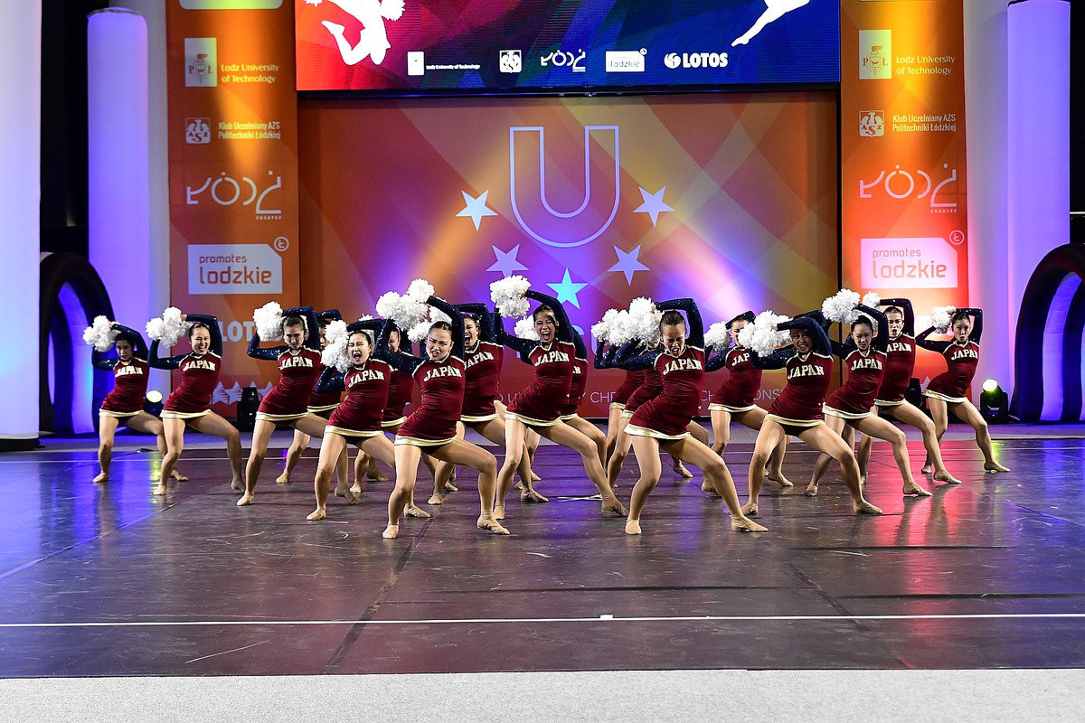 Japan shine again at World University Cheerleading Championships