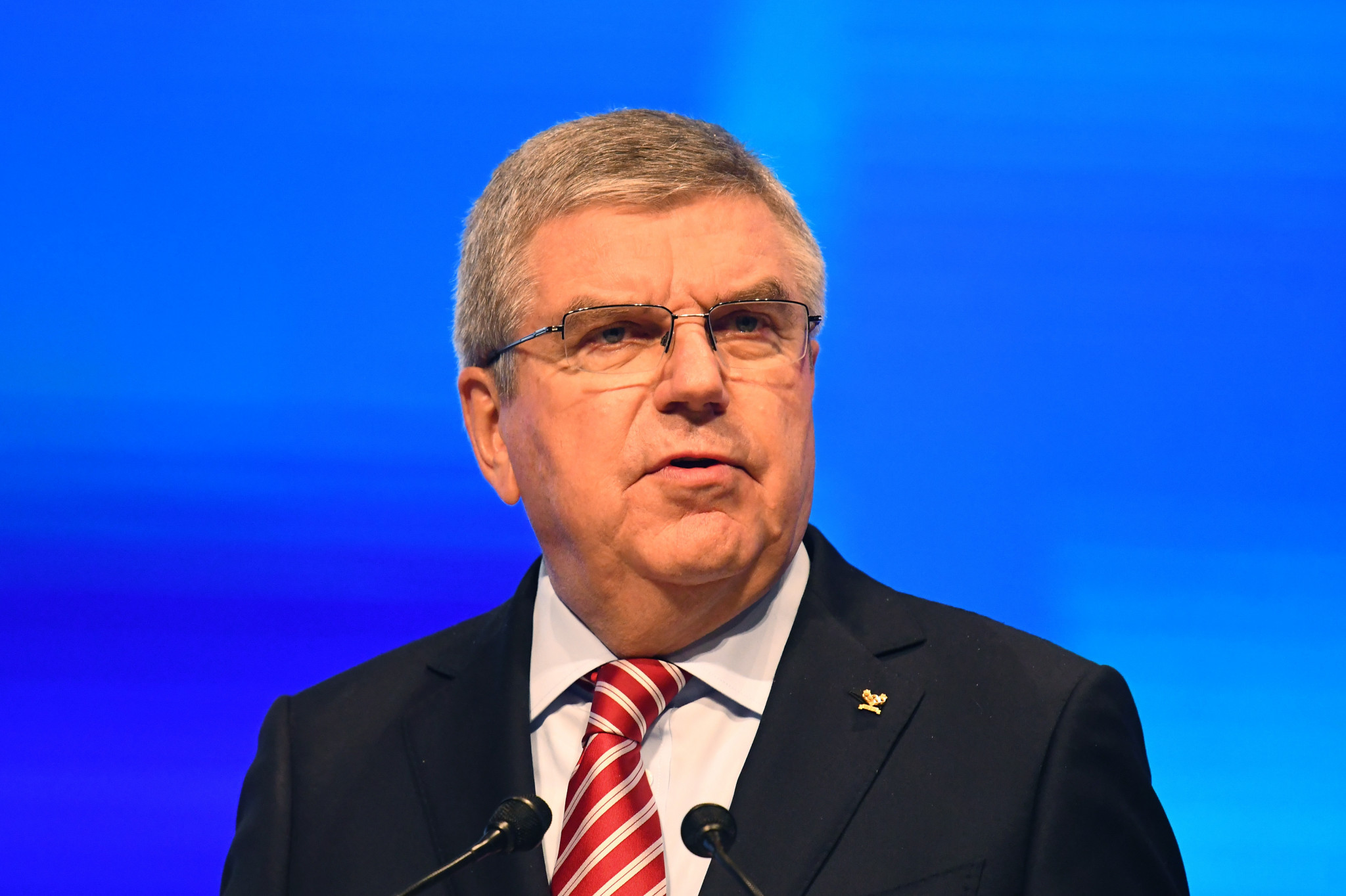 IOC President Thomas Bach confirmed they had received an official bid from Indonesia for the 2032 Olympics ©Getty Images