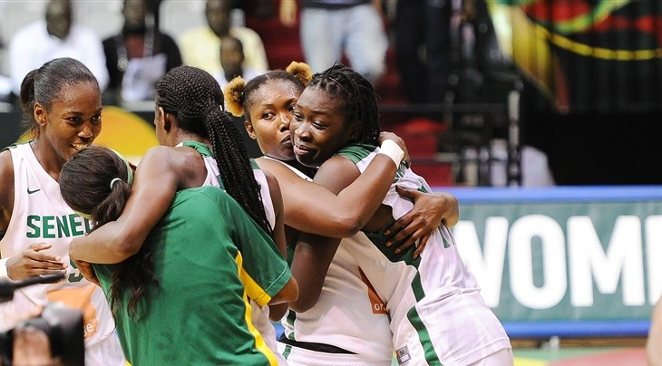 Senegal reached their 13th consecutive Women's AfroBasket semi-final with a comfortable win over Mali ©FIBA