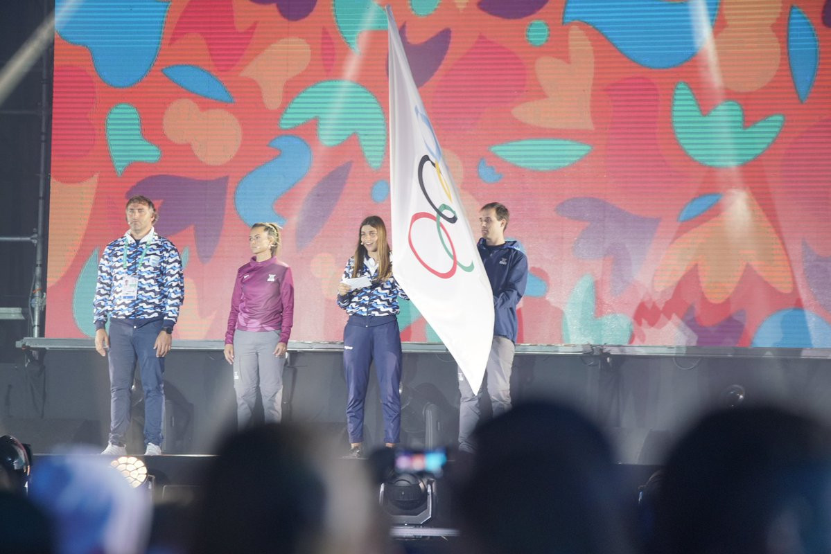 The Olympic Oath was taken by athletes, coaches and officials representatives ©Buenos Aires 2018