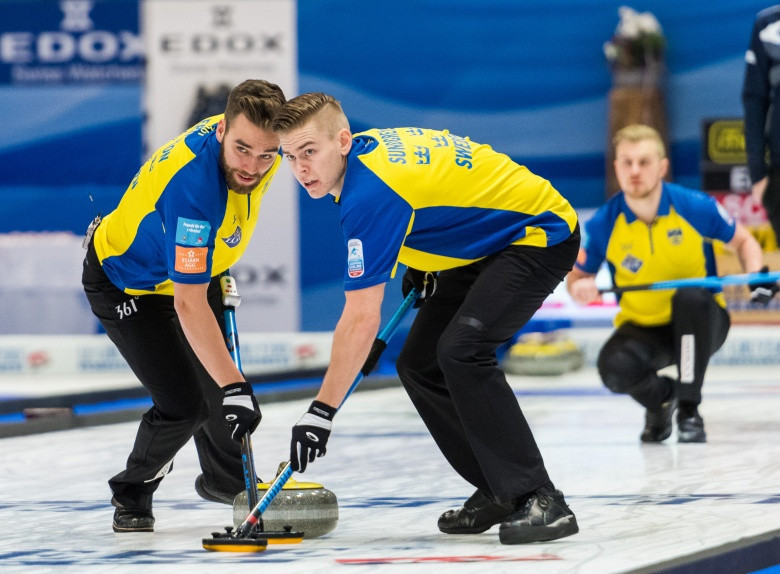 Sweden will be bidding for a fifth consecutive men's European Curling Championships title in Tallin in Estonia ©World Curling