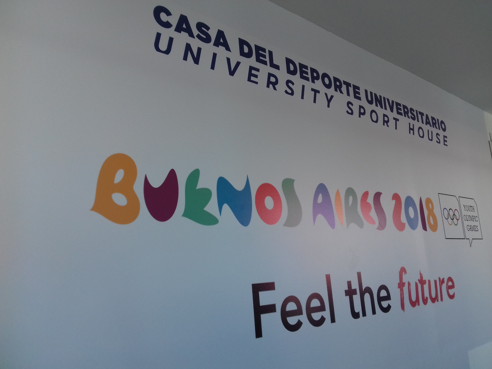 FISU President opens University Sports House at Buenos Aires 2018 Youth Olympic Park