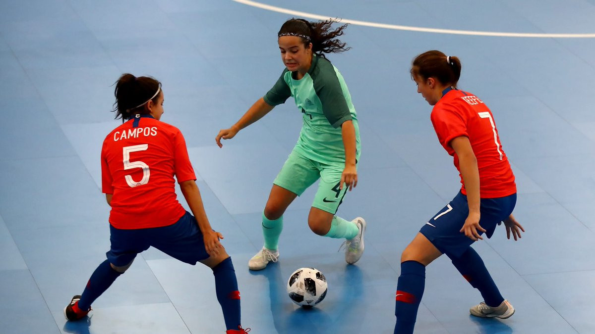 Women's futsal made its first Youth Olympic appearance today ©IOC