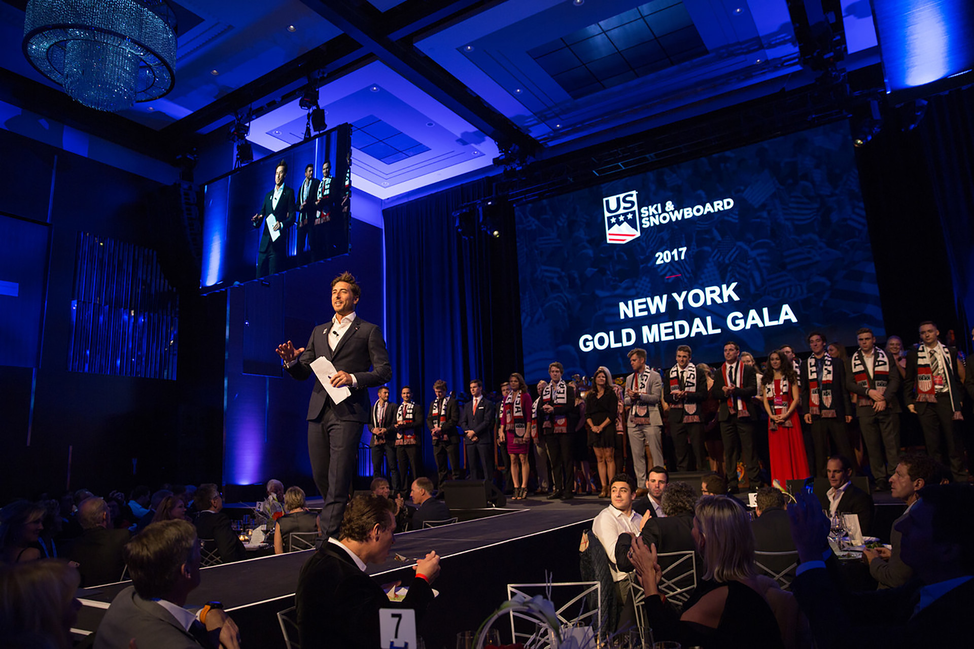 The New York Gold Medal Gala is an important fundraising event that is held annually ©US Ski and Snowboard 