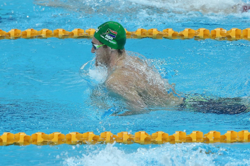 South Africa's Cameron Van Der Burgh will hope to continue his excellent form should the event go ahead