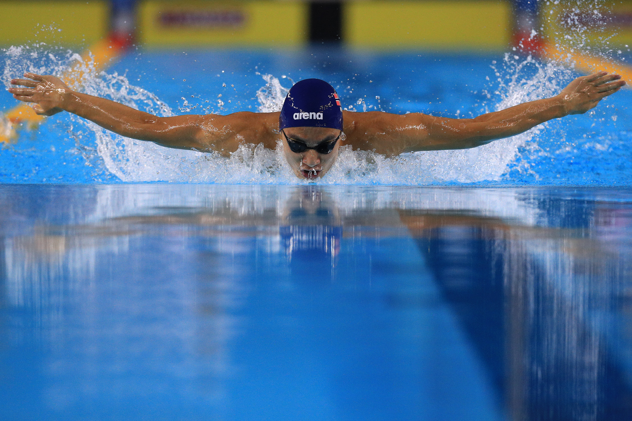 Eight swimming gold medals were on offer on the second day ©Getty Images