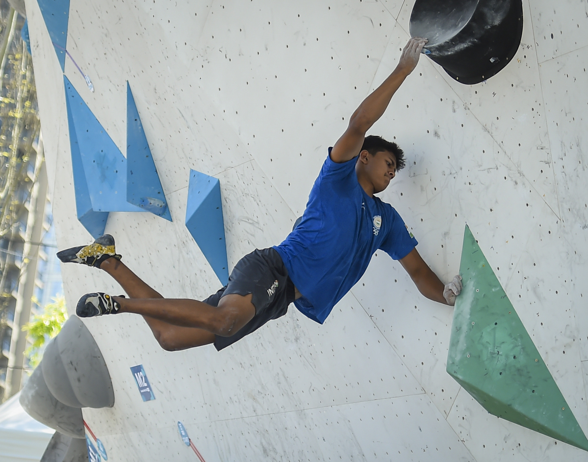 Sport climbing is enjoying its first Youth Olympics as a medal event ©Getty Images