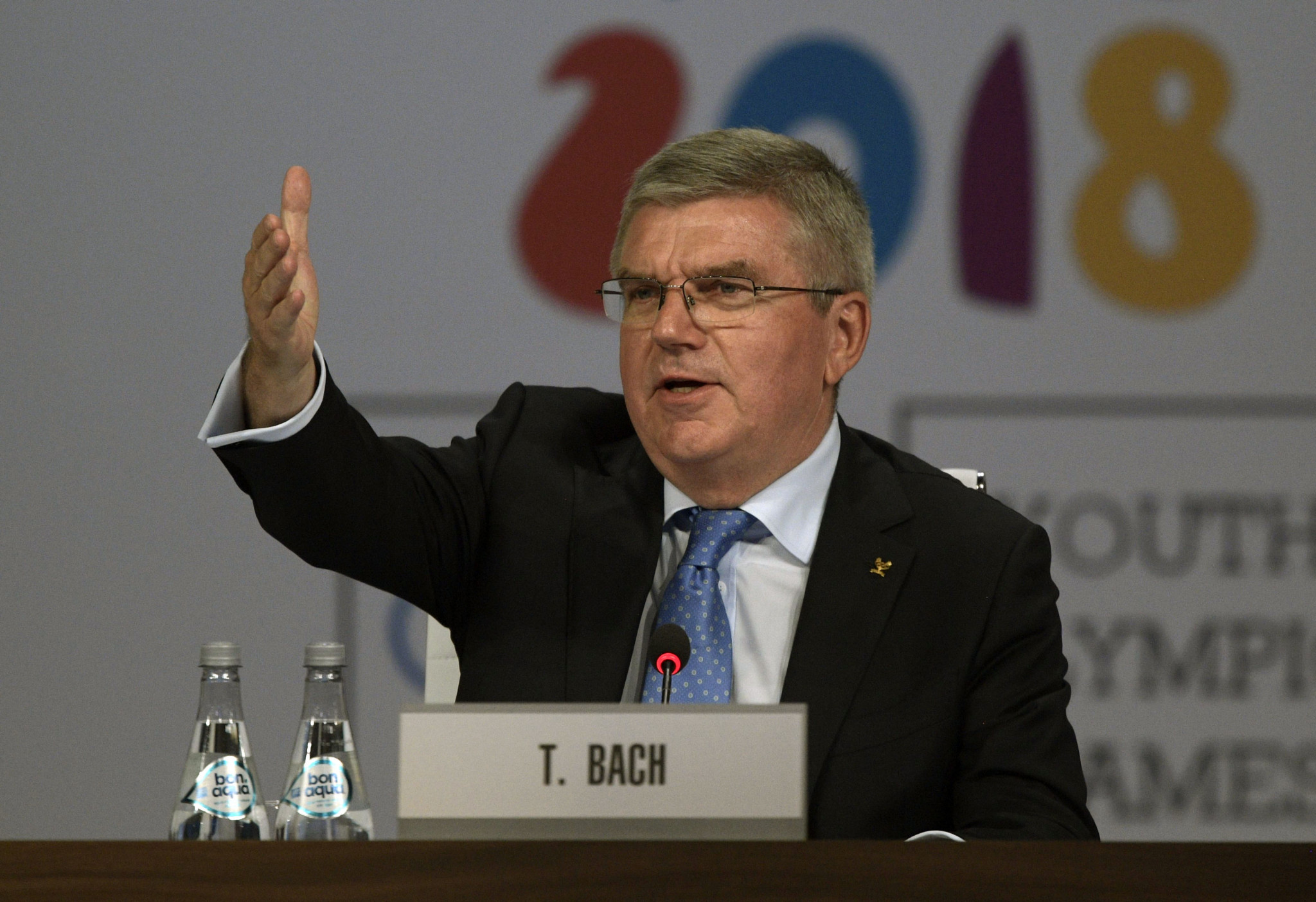 IOC President Thomas Bach has repeated his warnings that boxing could be cut from the Olympic programme ©Getty Images