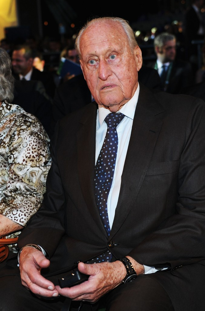 Honorary President Joao Havelange was among figures to be paid by FIFA in 2002 ©Getty Images