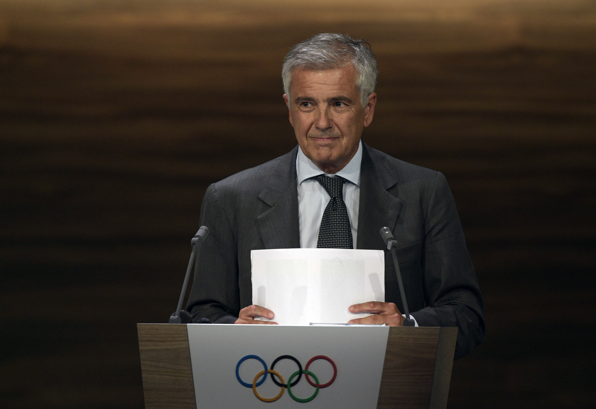 IOC vice-president and the Working Group on the 2026 Winter Olympic and Paralympic bids Juan-Antonio Samaranch was full of praise for the three bids at the Session in Buenos Aires today ©Getty Images