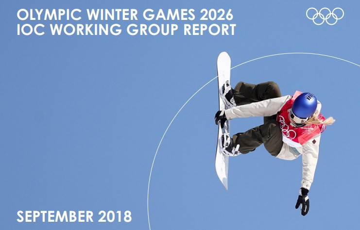 The IOC published its working group report on the 2026 candidates today ©IOC