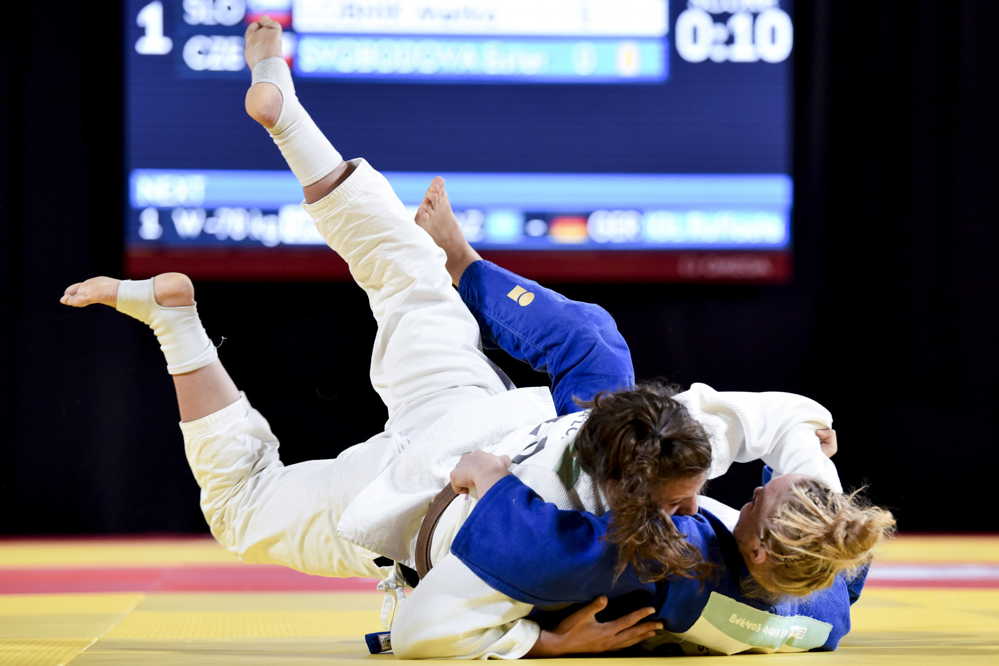 Two judo finals took place on day three at Buenos Aires 2018 ©Getty Images