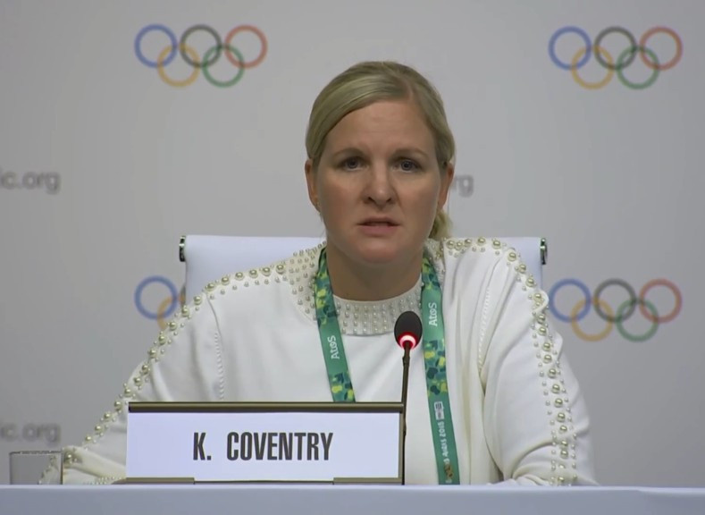 Kirsty Coventry has been named chair of the Dakar 2022 Coordination Commission ©Youtube