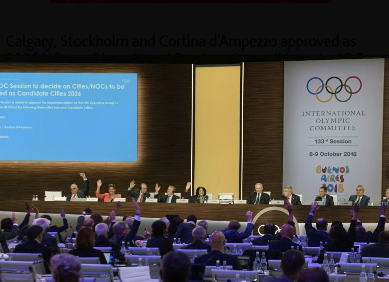 The IOC officially approved Calgary as a candidate for the 2026 Winter Olympic and Paralympic Games at their Session in Buenos Aires yesterday ©Getty Images
