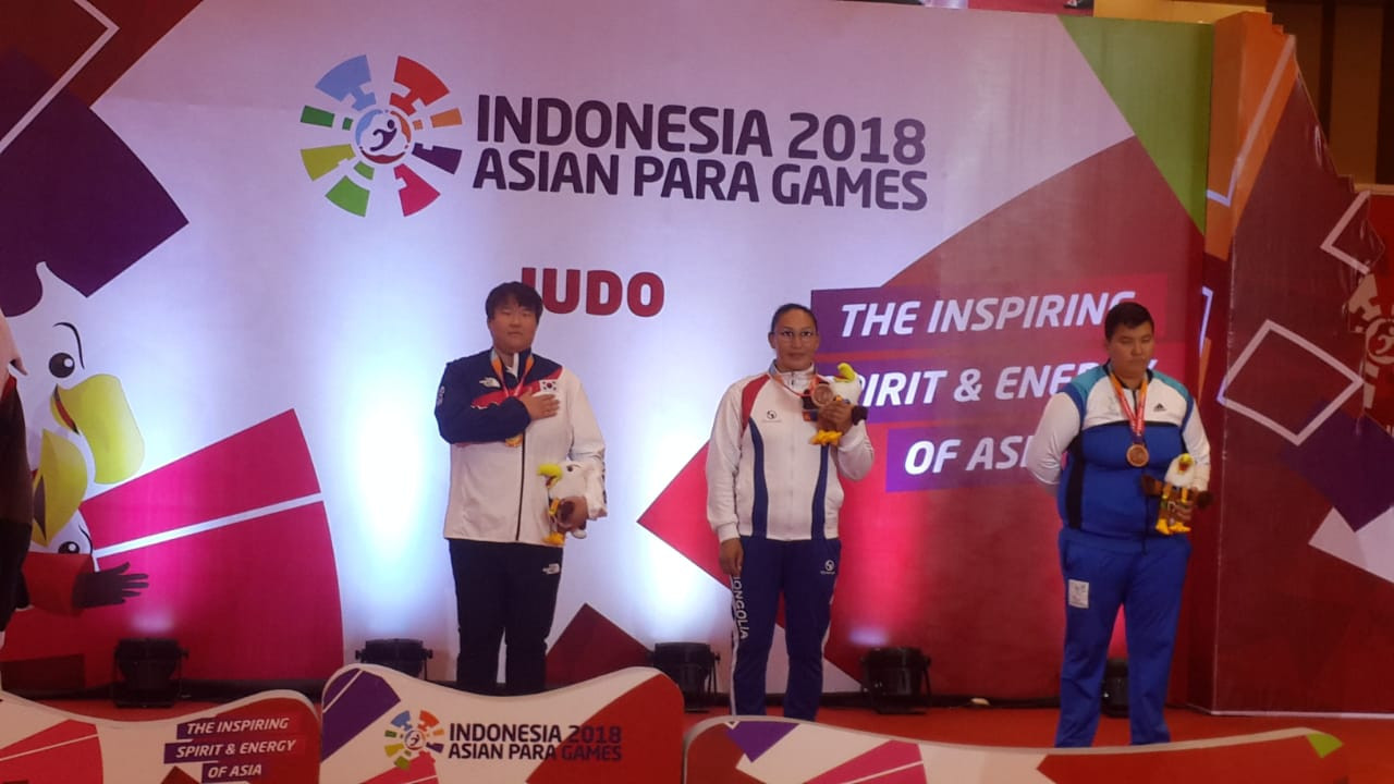 South Korea won another gold in the judo, but in controversial fashion as no silver was awarded ©Asian Para Games