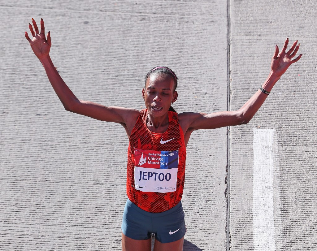 Rita Jeptoo is the highest profile Kenyan to have tested positive ©Getty Images