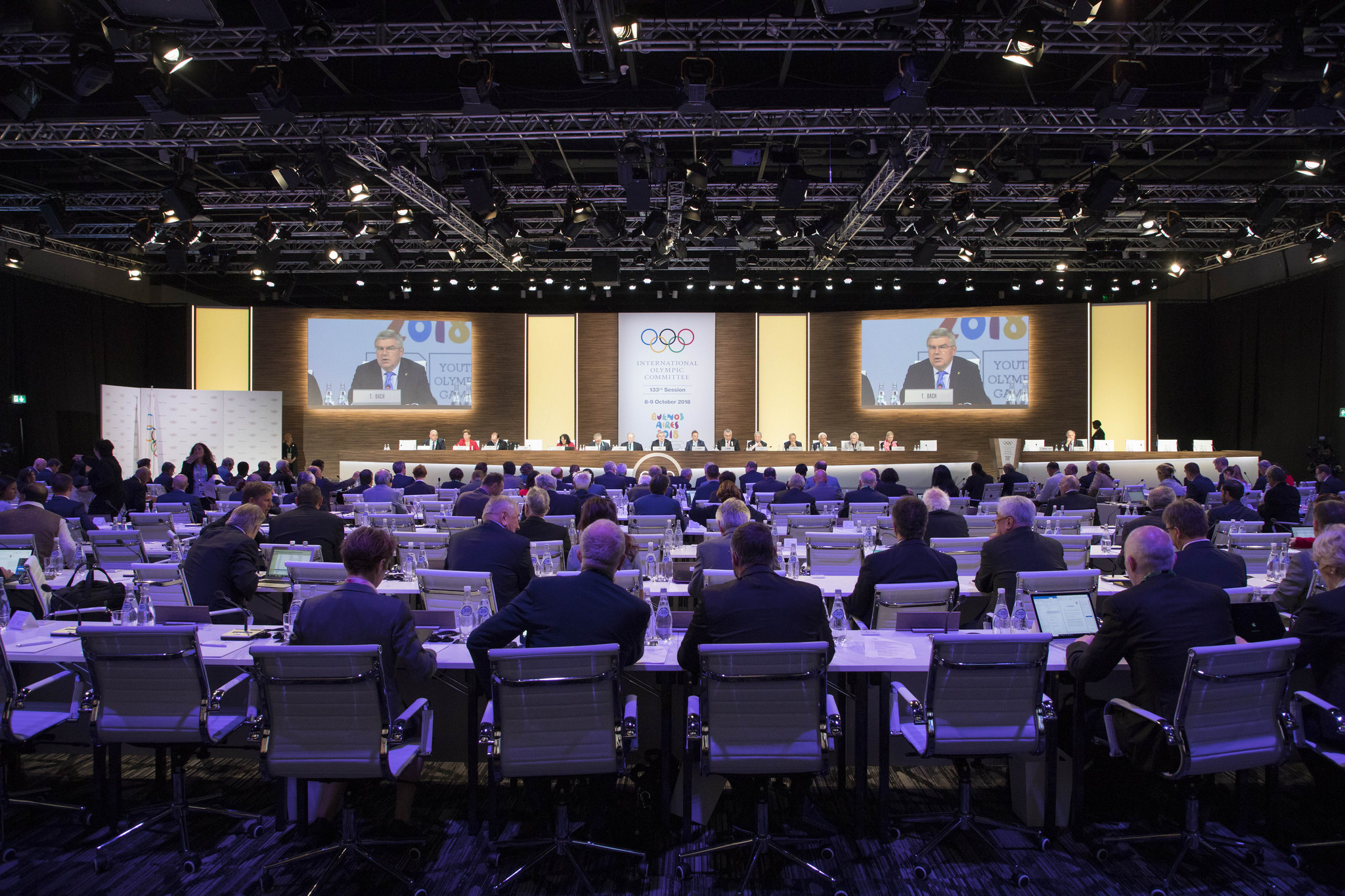 The IOC Session approved the adoption of the athletes' rights and responsibilities declaration ©IOC