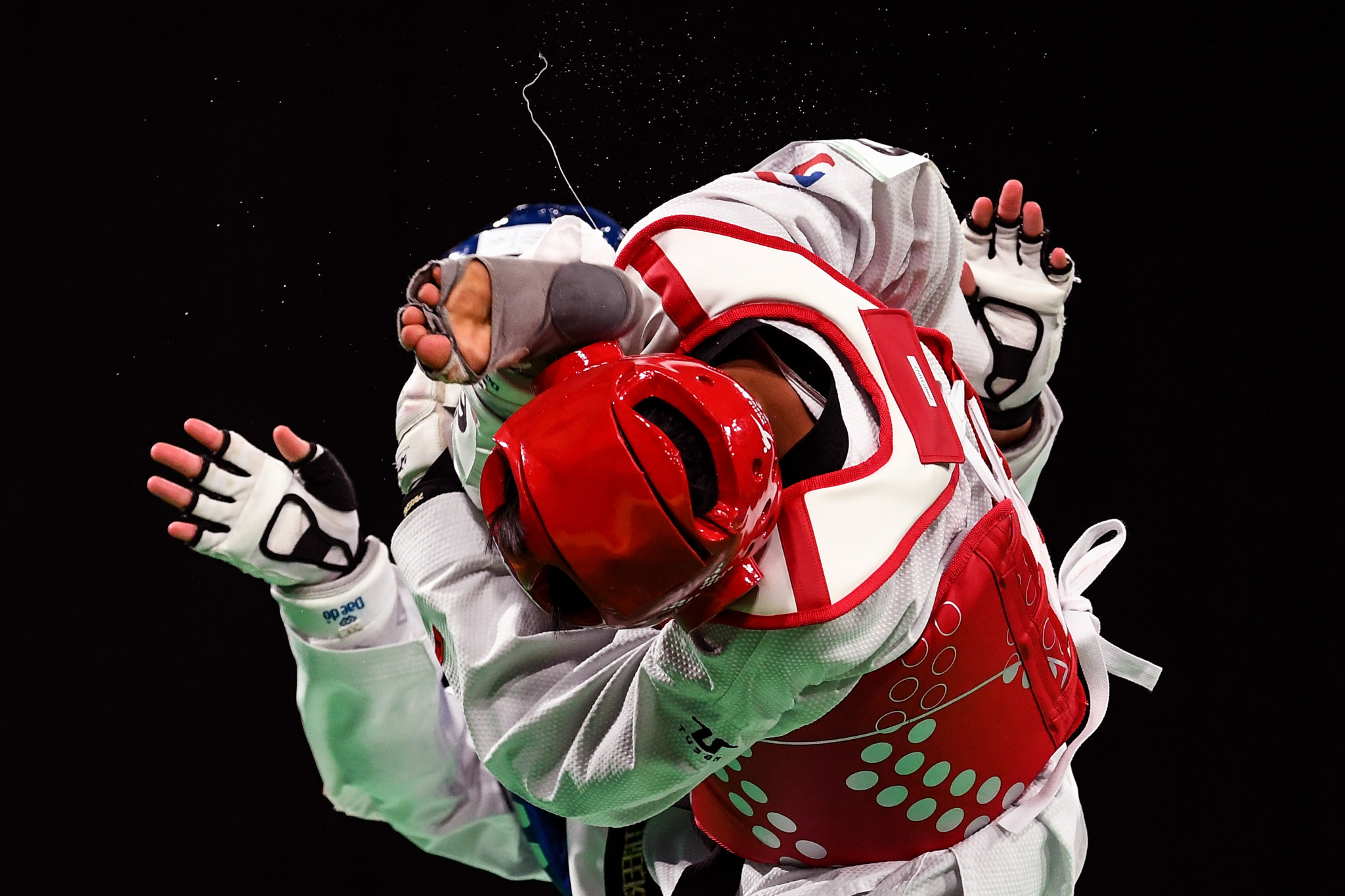 Two taekwondo gold medals were decided on day four ©Getty Images
