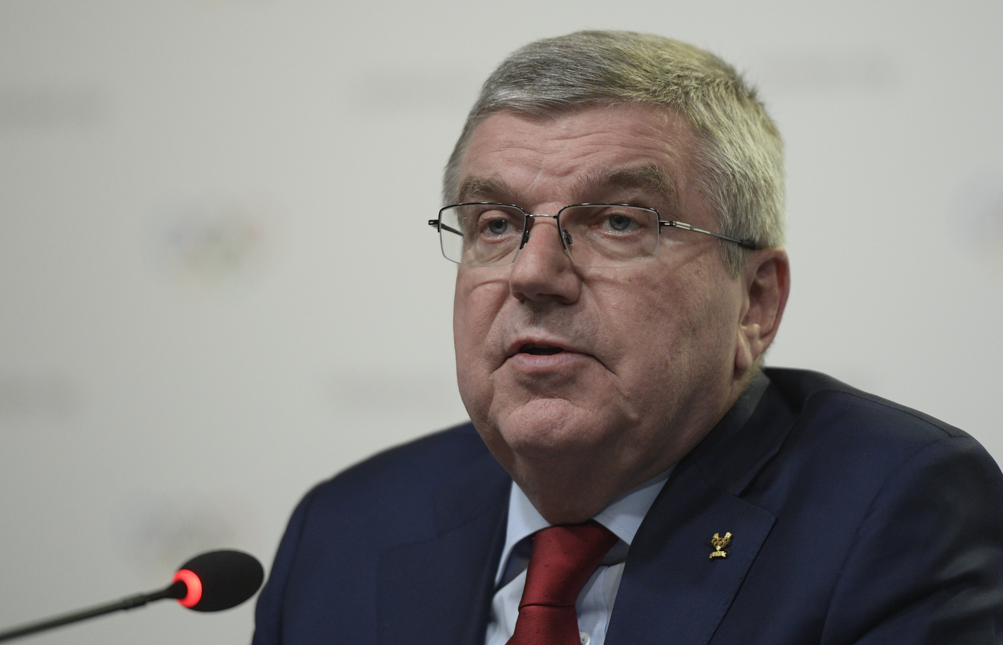 IOC President Thomas Bach has previously claimed there is 
