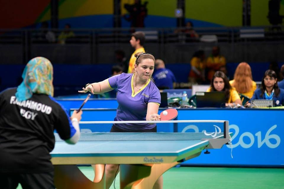 Giselle Munoz has been voted as the Americas' 'Athlete of the Month' for September ©Para Deportes