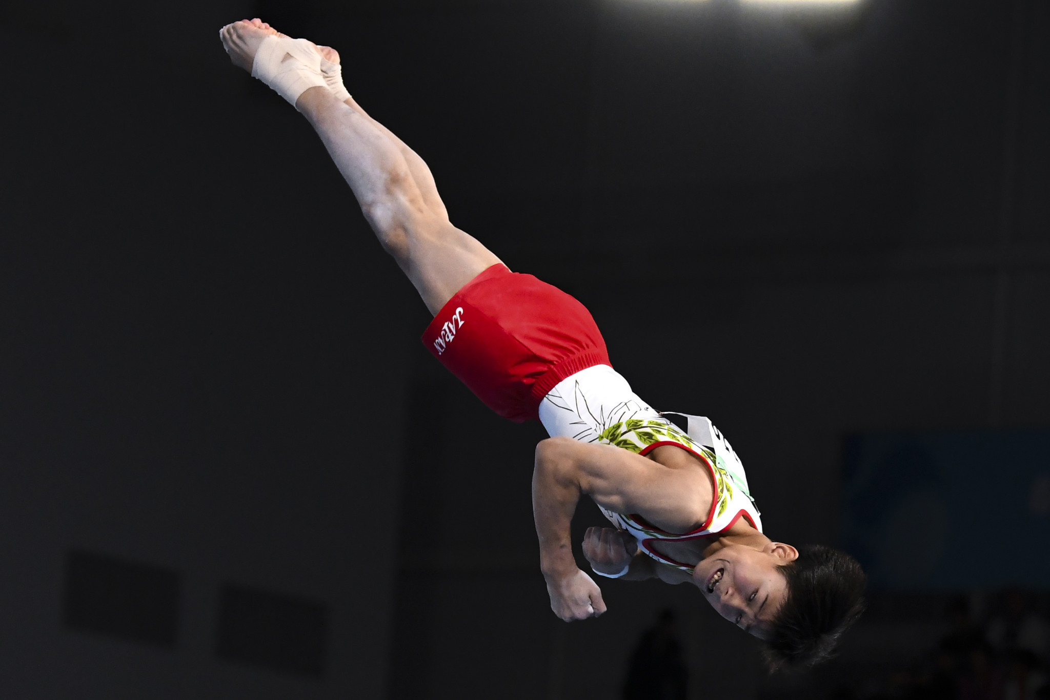 All-around gold medallist Takeru Kitazono claimed his second title of the event ©Getty Images