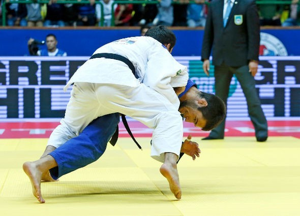 Sharipov strikes gold in front of home crowd at IJF Grand Prix in Tashkent